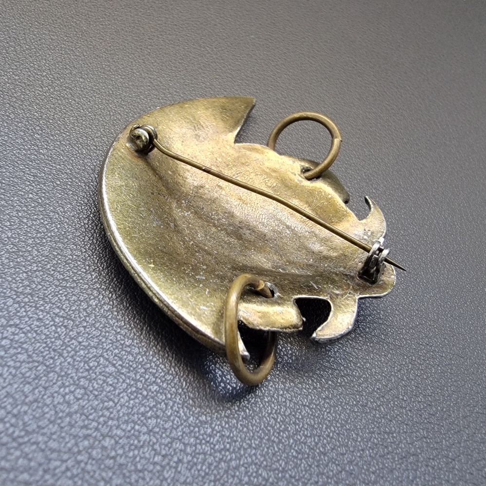 Kinetic Pirate Earrings | High Relief Sculptural Adornment - Picture 7 of 9